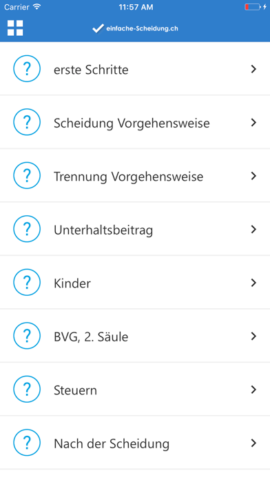 Screenshot #3 pour einfache-scheidung