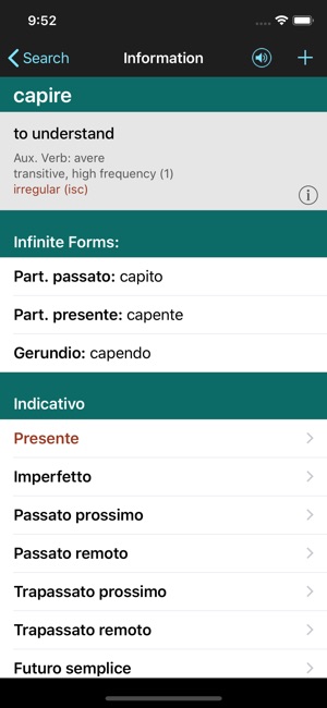 VerbForms Italiano(圖3)-速報App