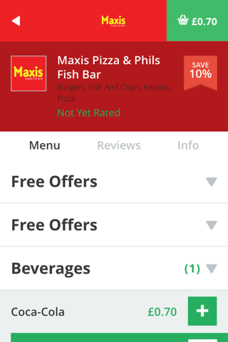 Maxis Pizza & Phils Fish Bar screenshot 4