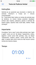 Exames Cognitivos Captura de tela 5