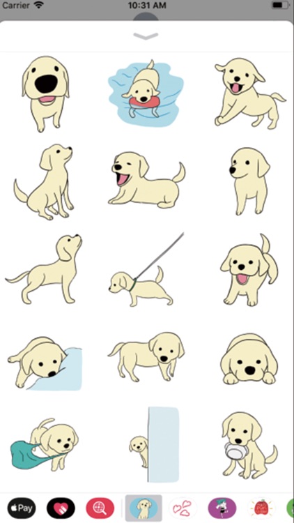 Golden Retriever : Stickers