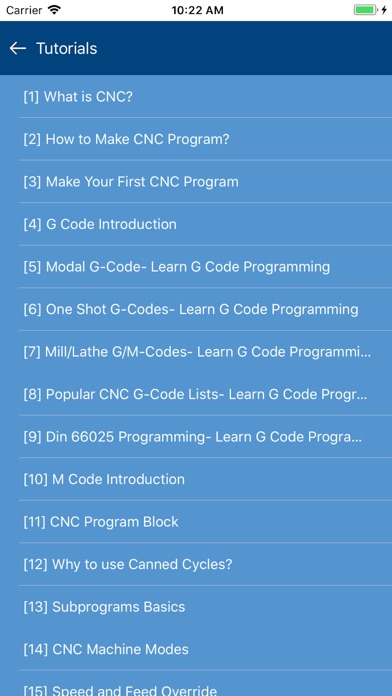 CNC Programming Tutorial Pro screenshot 3