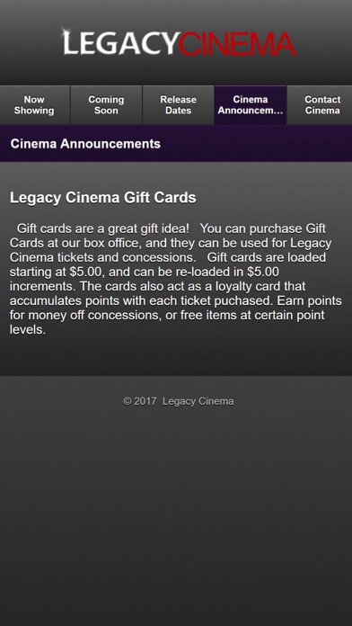 How to cancel & delete Legacy Cinema from iphone & ipad 4