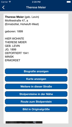 Stolpersteine Hamburg(圖3)-速報App