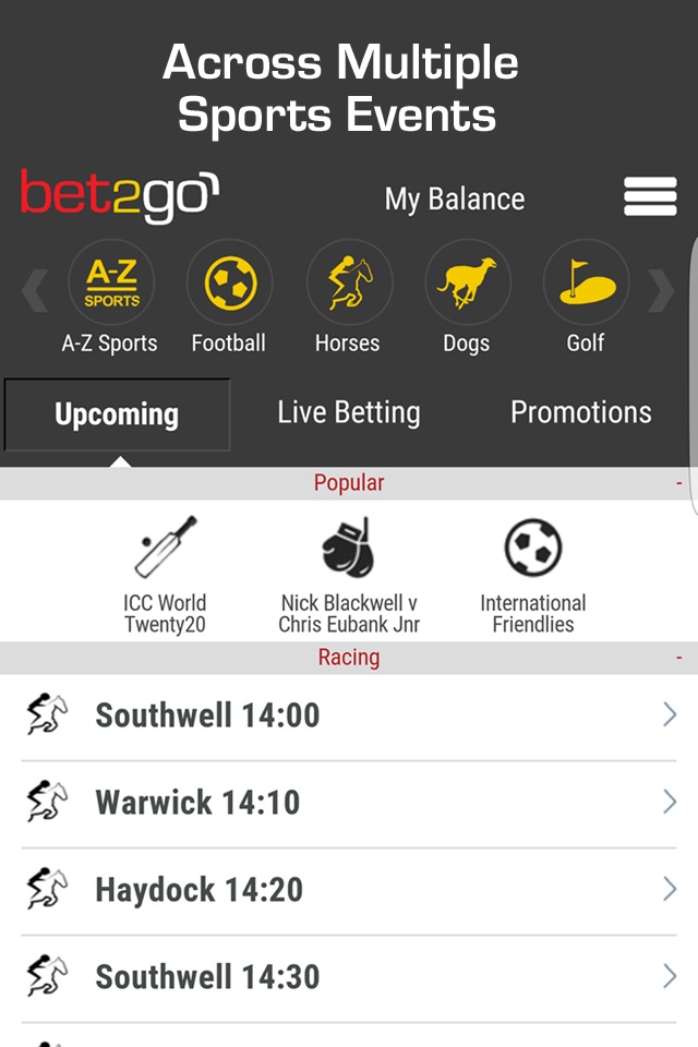 Bet2Go Best Odds Betting screenshot 3