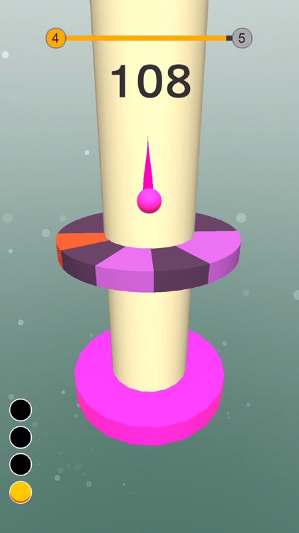 Bouncy Paint-spin helix tower screenshot-3