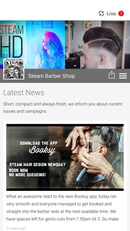 Steam Barber Shop