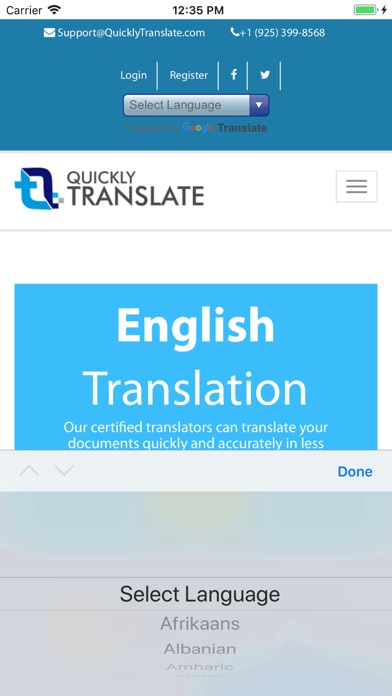 QuicklyTranslate 40+ Languages screenshot 2