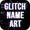 Icon Glitch Effect Name Art