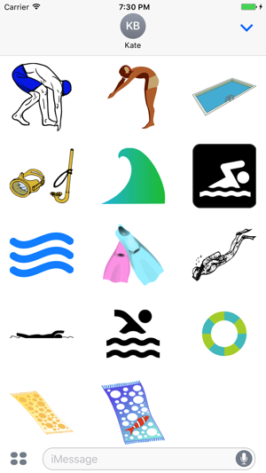 Swimmer Stickers(圖2)-速報App