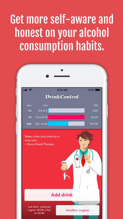 DrinkControl – Alcohol Tracker
