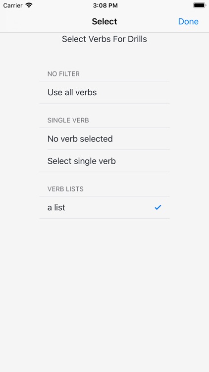 Verbos - Spanish Verb Trainer screenshot-4