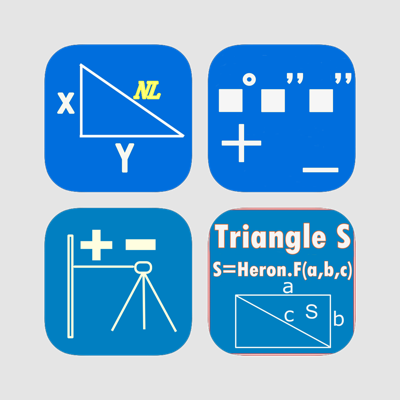 現場での測量に便利！建設アプリ比例計算・角度計算・高さ計算・面積計算の4点セット！