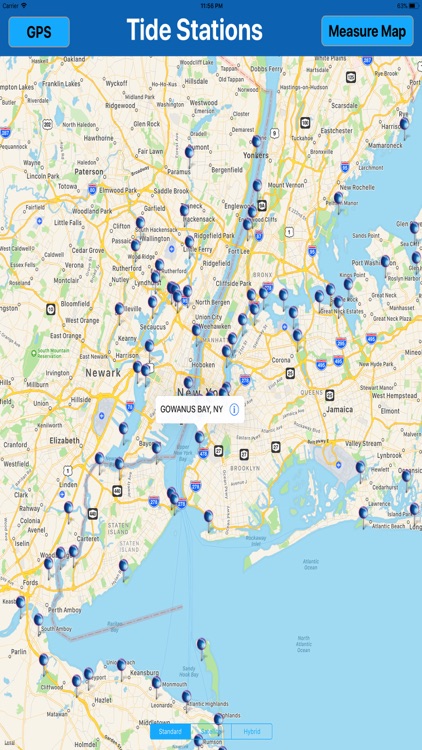 Tide Stations of USA MGR