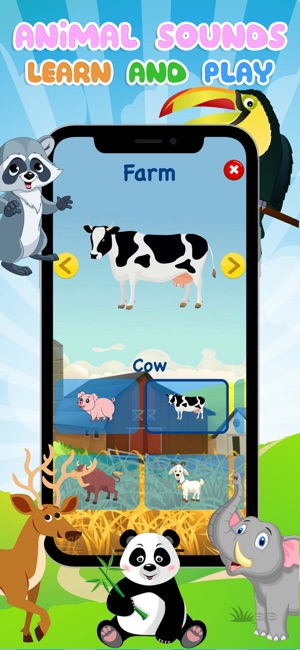 Animal Sounds - Learn & Play(圖1)-速報App