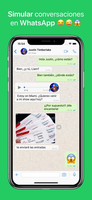 WhatsFake - Crear Chats Falsos en App Store