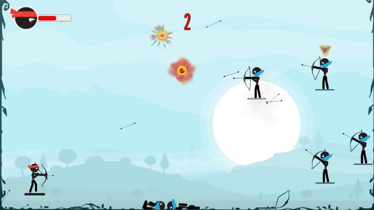 The Stickman Archers - shooting games