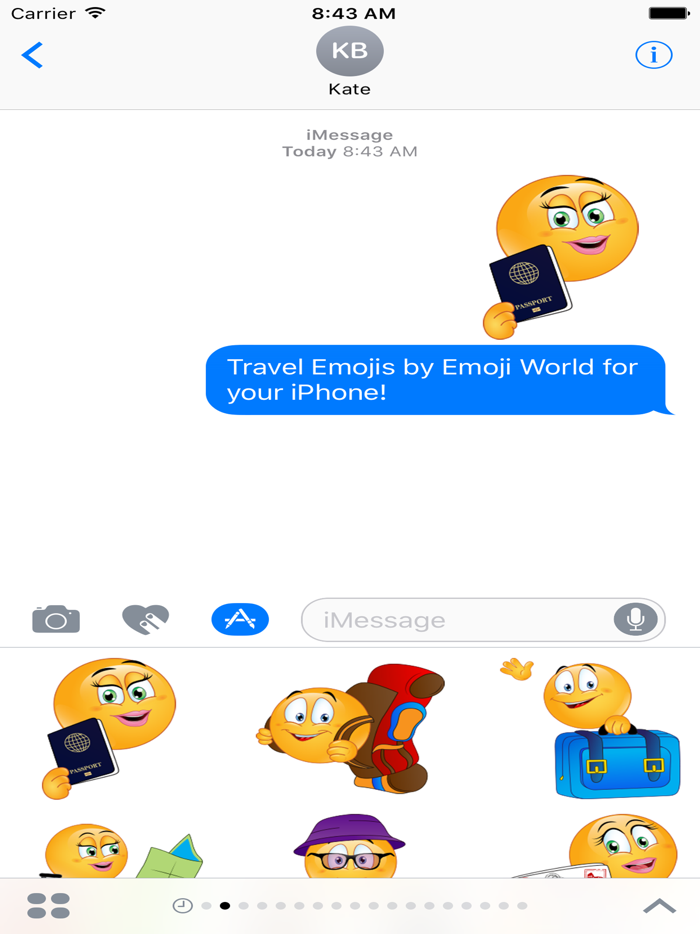 Travel Emoji Stickers by Emoji World