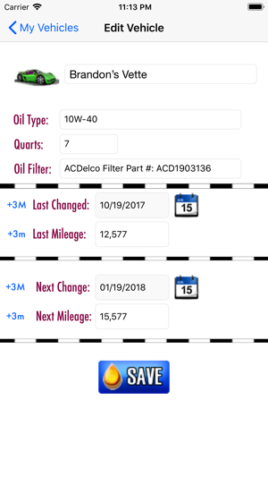 Oil Change - Track any vehicle(圖2)-速報App