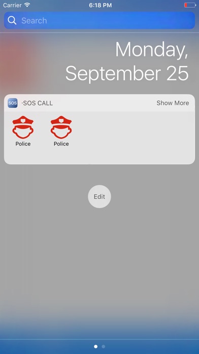 紧急电话 screenshot 2
