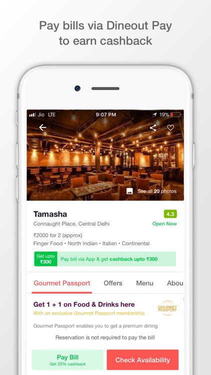 Dineout: Reserve a Table