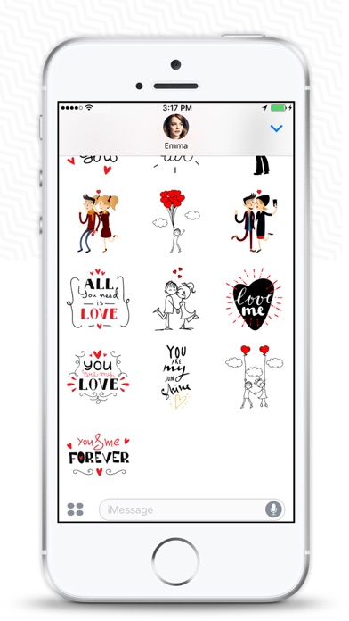 Love Stickers - for iMessage screenshot 4