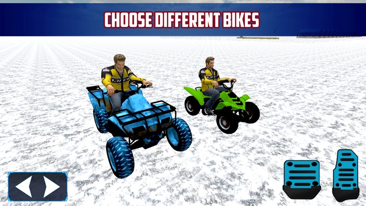 Snow Bike Parking 3D Extreme Mountain Simulator screenshot-4