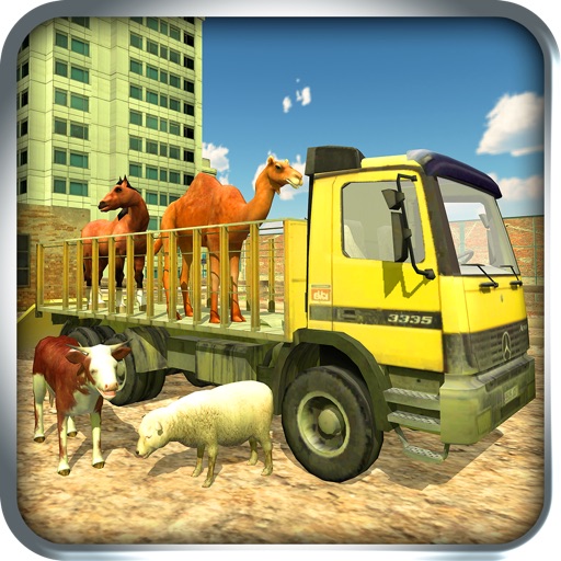 Farm And Zoo Animals Transport icon
