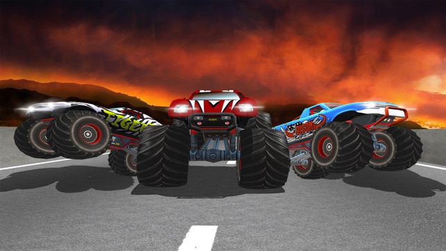 Monster Truck Stunts on Lava: Real Racing(圖5)-速報App