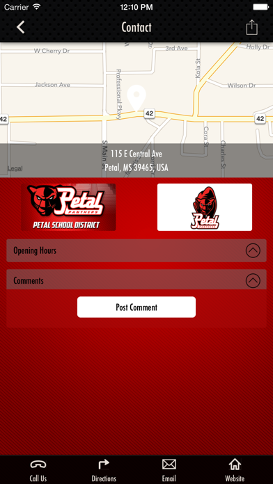 Petal School District screenshot 2