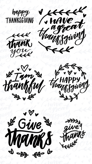 Thanksgiving Calligraphy! screenshot 2