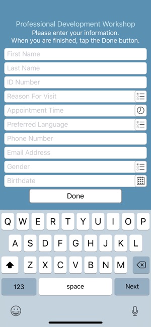 Simple Form for iPhone