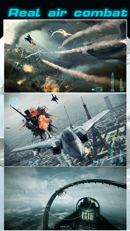 flight simulator games - airplane war games screenshot-3