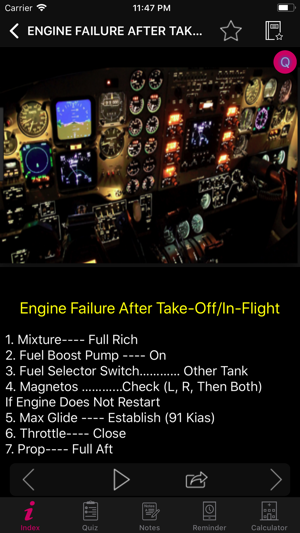 Beech Baron Flight Checklist(圖4)-速報App