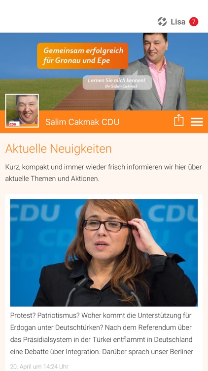 Salim Cakmak CDU