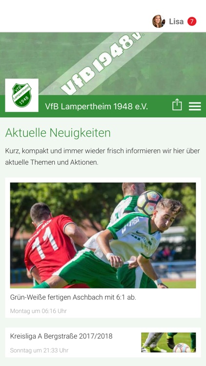 VfB Lampertheim 1948 e.V. App