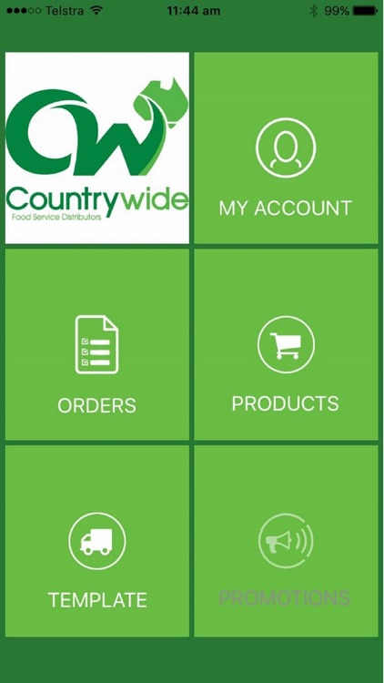 Countrywide Ordering App CW2U