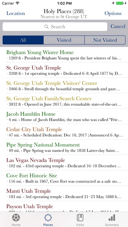 Holy Places - LDS Temples and Historic Sites screenshot-0