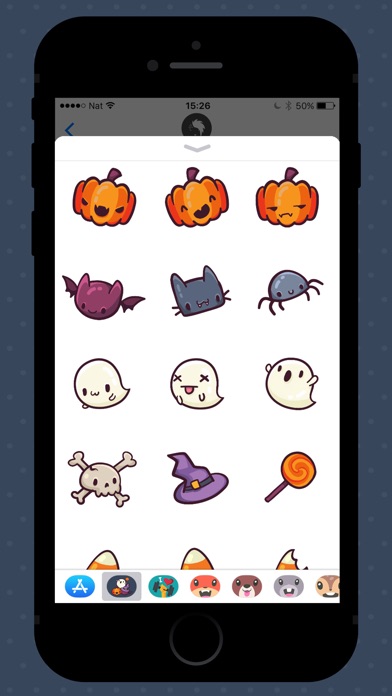 Cute Halloween Stickers screenshot 3