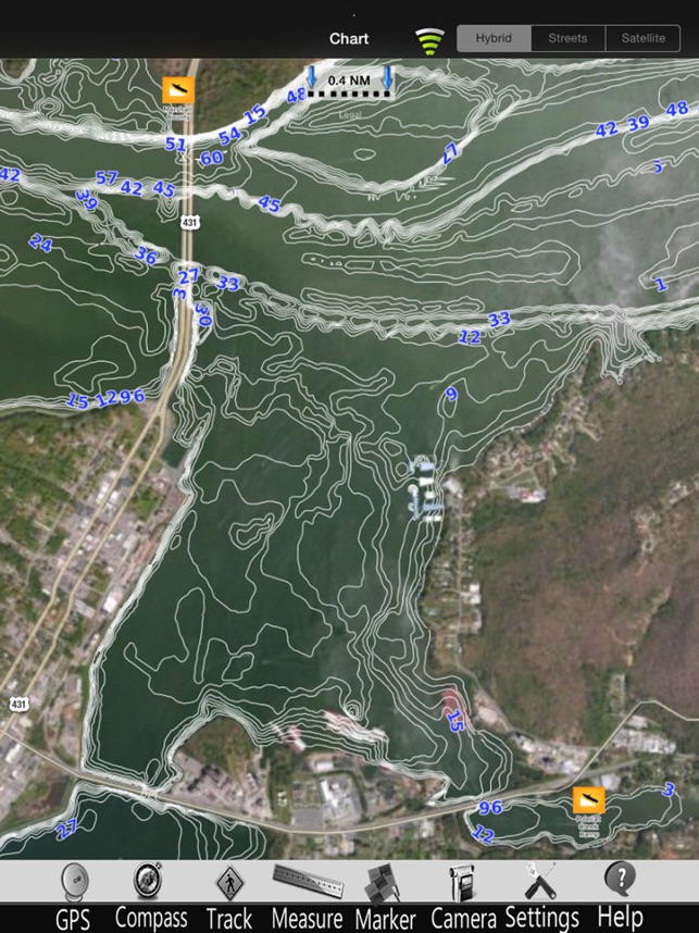 Guntersville Lake Charts Pro(圖4)-速報App