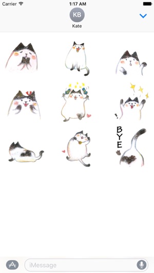 Adorable Fluffy Cat Sticker(圖3)-速報App