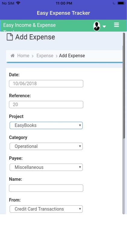 Easy Expense Tracker Manager screenshot-5