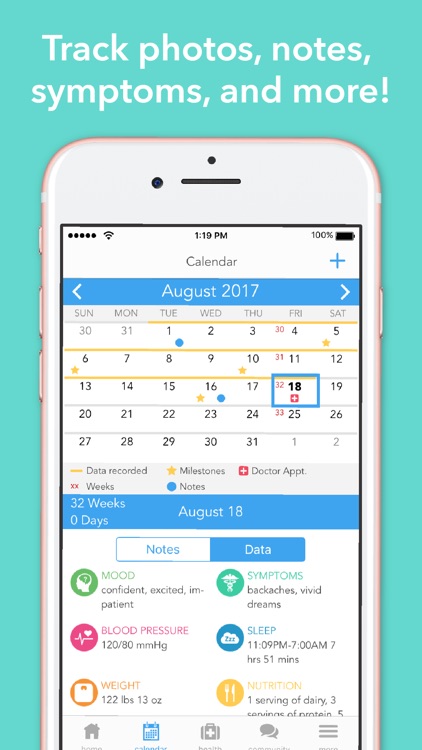Ovia Pregnancy Tracker