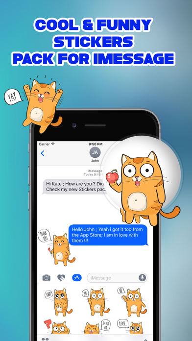 Cleo The Cat Emoji Stickers screenshot 3