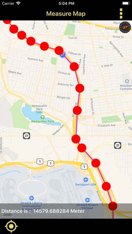 Distance & Area Measure On Map screenshot-5