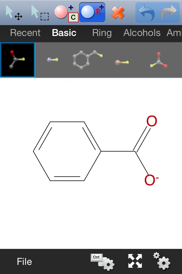 iMolecular Draw screenshot 2