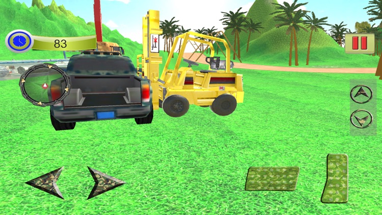 Offroad Cargo Army Truck Drive