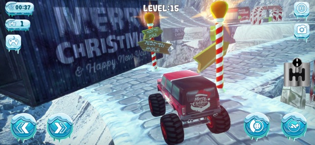 Chrismas Mountin Monster Truck(圖2)-速報App