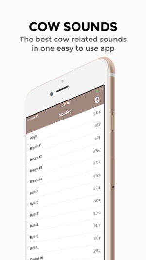 Moo Pro - Cow Sounds(圖1)-速報App