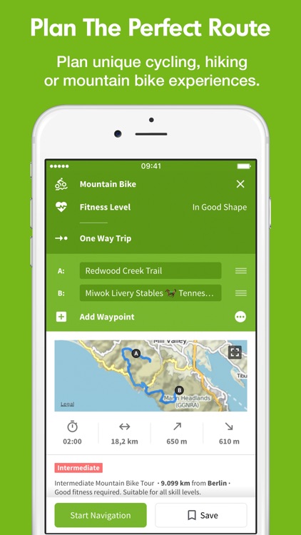 Komoot - Cycling & Hiking Routes & GPS Navigation screenshot-0